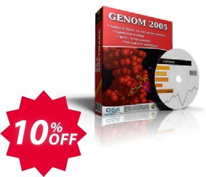 GENOM 2005 Coupon code 10% discount 