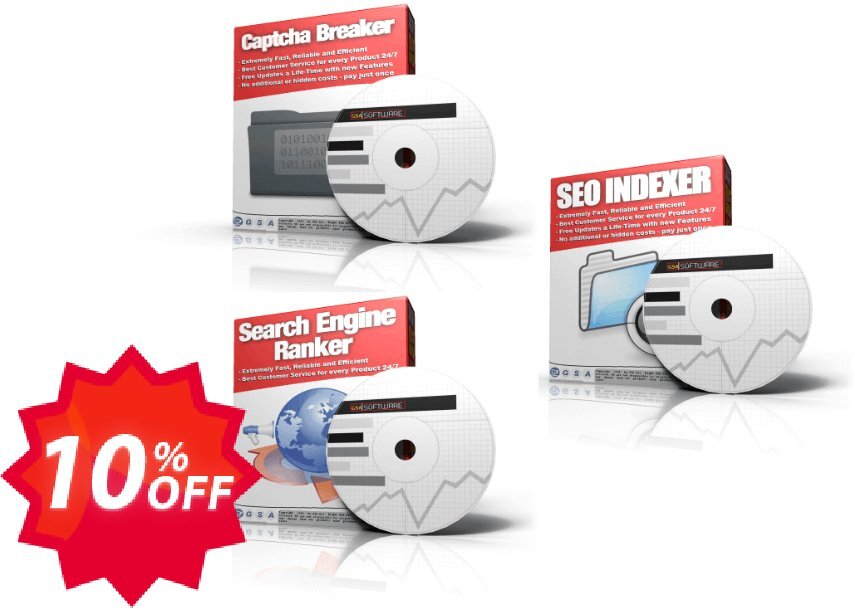 GSA SEO Bundle Coupon code 10% discount 