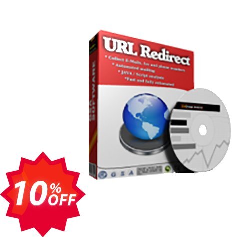 GSA URL Redirect PRO Coupon code 10% discount 