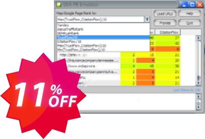 GSA PR Emulator Coupon code 11% discount 