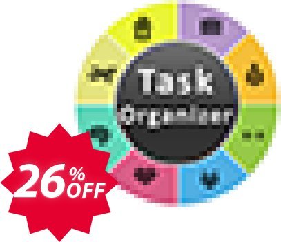 Task Organizer Coupon code 26% discount 