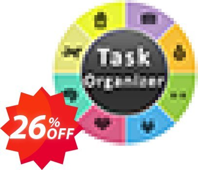 Task Organizer Coupon code 26% discount 