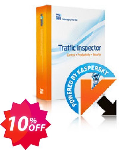 Traffic Inspector + Traffic Inspector Anti-Virus Gold 15 Coupon code 10% discount 