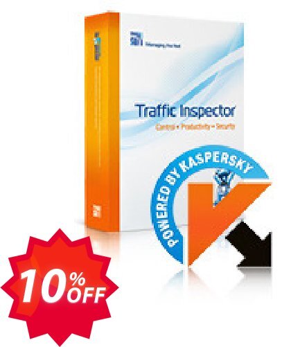 Traffic Inspector + Traffic Inspector Anti-Virus Gold 40 Coupon code 10% discount 