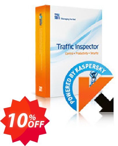 Traffic Inspector + Traffic Inspector Anti-Virus Gold 100 Coupon code 10% discount 