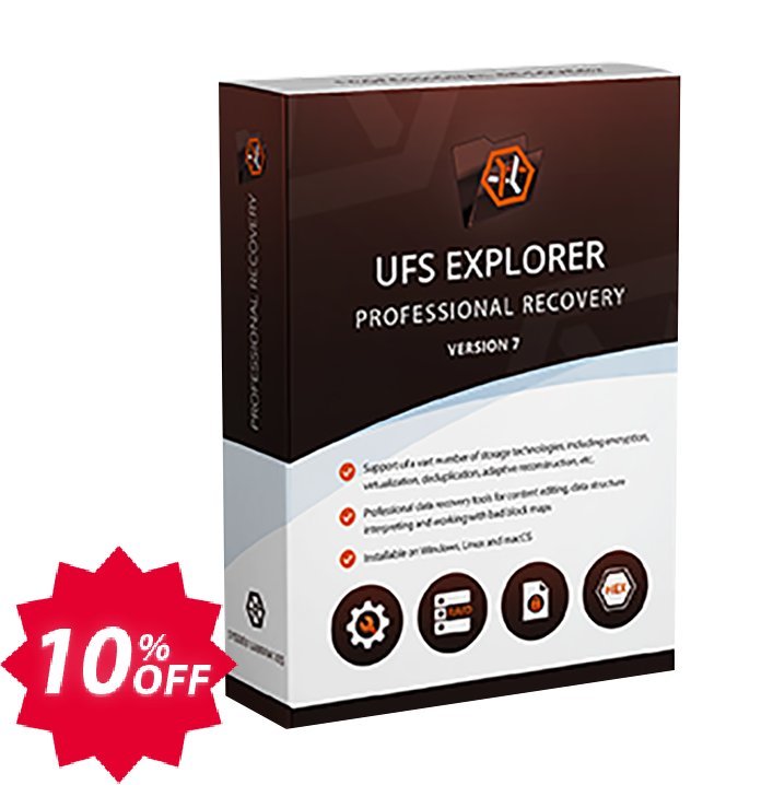 UFS Explorer Professional Recovery for WINDOWS - Commercial Plan Coupon code 10% discount 