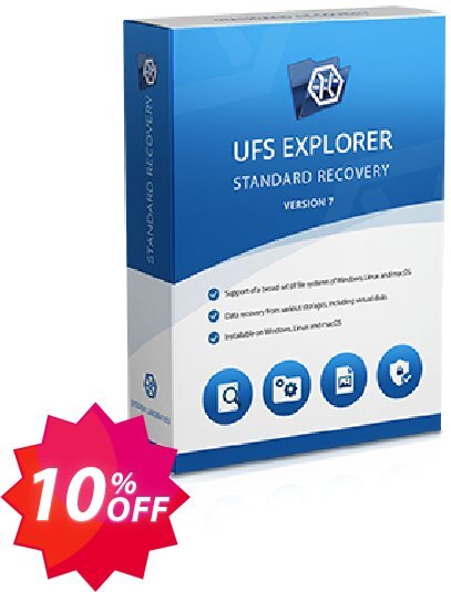 UFS Explorer Standard Recovery, Commercial Plan  Coupon code 10% discount 