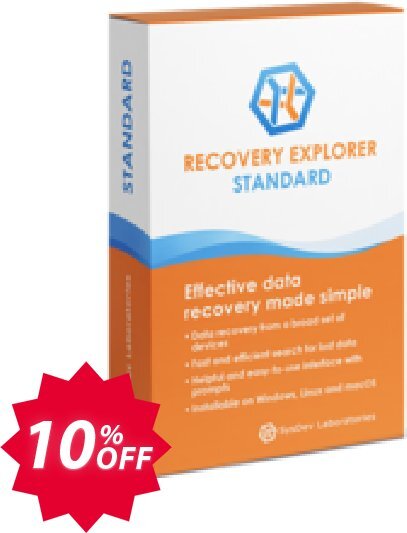 Recovery Explorer Standard, for Linux - Personal Plan Coupon code 10% discount 