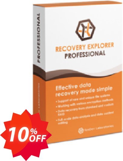 Recovery Explorer Professional, for WINDOWS - Personal Plan Coupon code 10% discount 