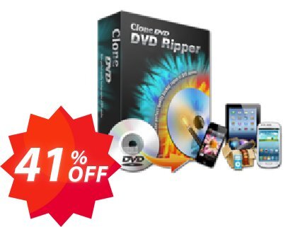 CloneDVD DVD Ripper Yearly/1 PC Coupon code 41% discount 