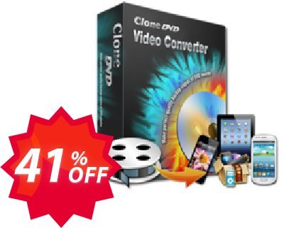 CloneDVD Video Converter Yearly/1 PC Coupon code 41% discount 