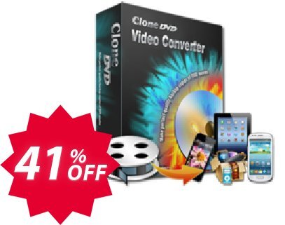 CloneDVD Video Converter 2 Years/1 PC Coupon code 41% discount 