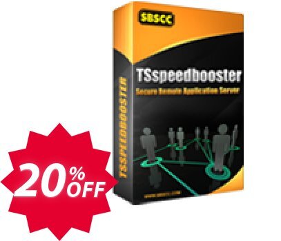 TSspeedbooster Software - Enterprise Edition, Per User Session  Coupon code 20% discount 