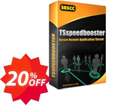 TSspeedbooster - Enterprise Edition, Unlimited Users/Per Server  Coupon code 20% discount 
