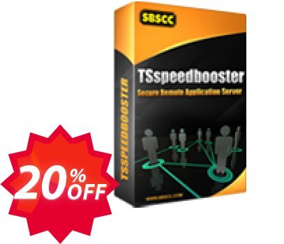 TSspeedbooster - Enterprise Edition, Unlimited Users/Per Server  Coupon code 20% discount 