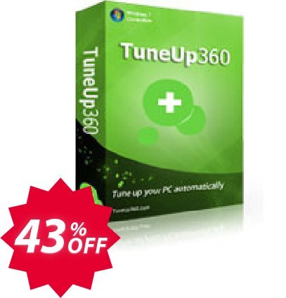 TuneUp360 Yearly Plan for 1 PC Coupon code 43% discount 