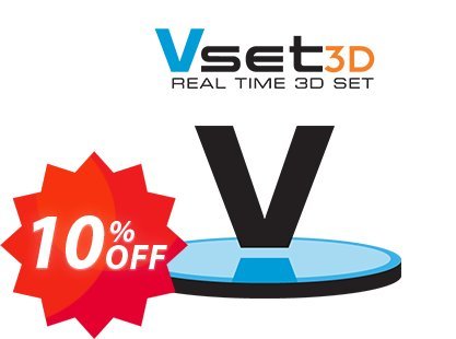 Vset3D Pro Coupon code 10% discount 