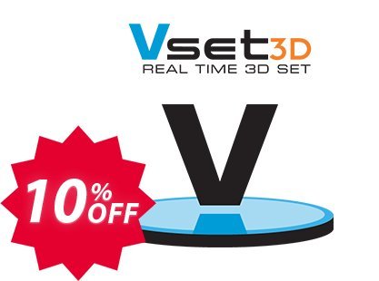 Vset3D Show Coupon code 10% discount 