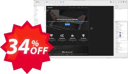 Quick 'n Easy Web Builder Coupon code 34% discount 