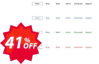 Animated Line Menu Extension for WYSIWYG Web Builder Coupon code 41% discount 