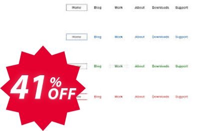 Animated Line Menu Extension for WYSIWYG Web Builder Coupon code 41% discount 