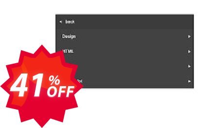 Drilldown Menu Extension for WYSIWYG Web Builder Coupon code 41% discount 