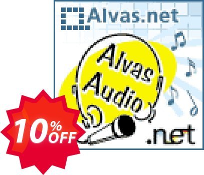 Alvas.Audio Team Plan Coupon code 10% discount 