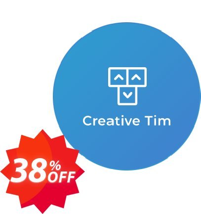 Creative Tim Support Packet Coupon code 38% discount 