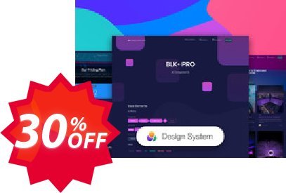 BLK Design System PRO Coupon code 30% discount 