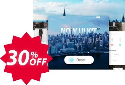 Now UI Kit PRO React Coupon code 30% discount 