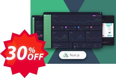 Nuxt Black Dashboard PRO Coupon code 30% discount 