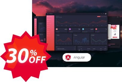 Black Dashboard PRO Angular Coupon code 30% discount 
