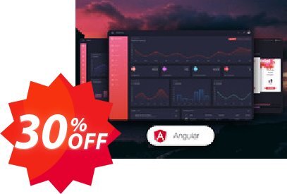 Black Dashboard PRO Angular Coupon code 30% discount 