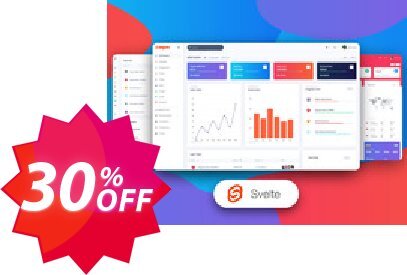 Argon Dashboard PRO Svelte Coupon code 30% discount 