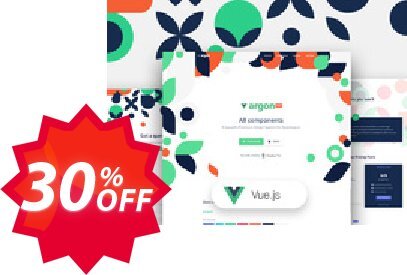 Vue Argon Design System PRO Coupon code 30% discount 