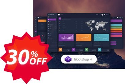 Material Dashboard Dark PRO Coupon code 30% discount 