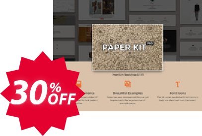 Paper Kit Pro Coupon code 30% discount 