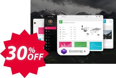Material Dashboard Pro BS4 Coupon code 30% discount 