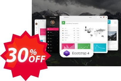 Material Dashboard Pro BS4 Coupon code 30% discount 