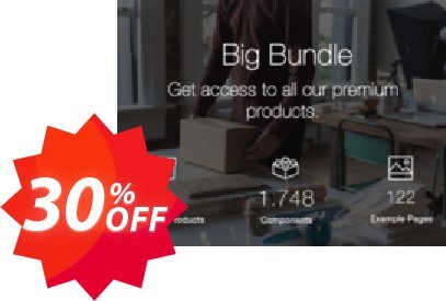 Cyber Monday Big Bundle Coupon code 30% discount 