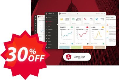 Paper Dashboard PRO Angular Coupon code 30% discount 