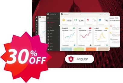 Paper Dashboard PRO Angular Coupon code 30% discount 