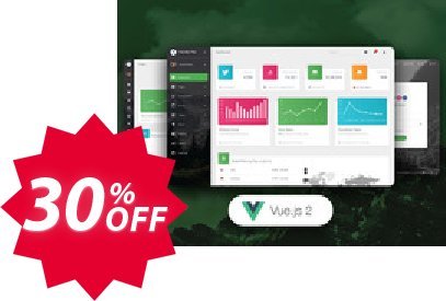 Vue Material Dashboard PRO Coupon code 30% discount 