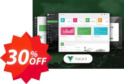 Vue Material Dashboard PRO Coupon code 30% discount 