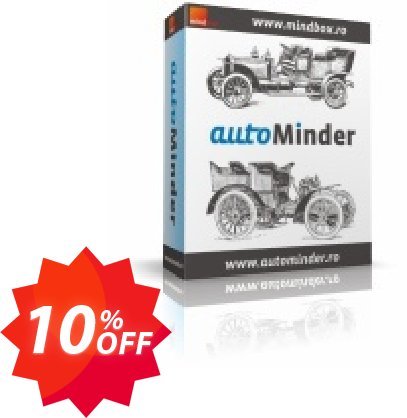 autoMinder - licenza d'uso per 7 workstation Coupon code 10% discount 