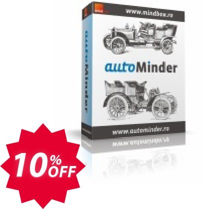 autoMinder - licenza d'uso per 10 workstation Coupon code 10% discount 