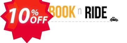 BooknRide Coupon code 10% discount 