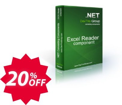 Excel Reader .NET - Site Plan Coupon code 20% discount 