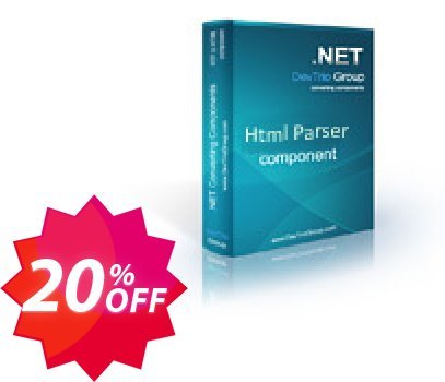 Html Parser .NET - Developer Plan LITE Coupon code 20% discount 