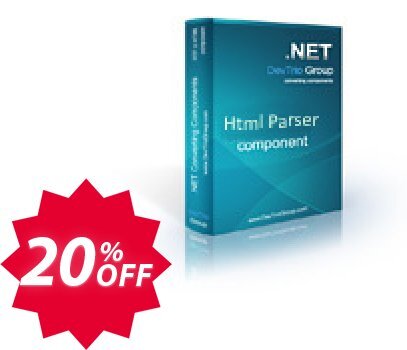 Html Parser .NET - Developer Plan LITE Coupon code 20% discount 